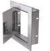 RCS 8 Inch Recessed Single Access Stainless Steel Door | Flush Mounting