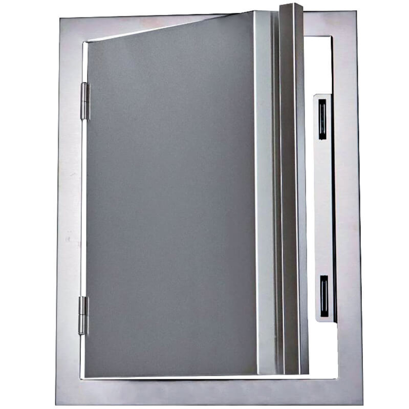 RCS Valiant 20 Inch Stainless Steel Vertical Single Access Door | Recessed Handle Design