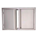 RCS Valiant 45 Inch Double Access Door Stainless Steel