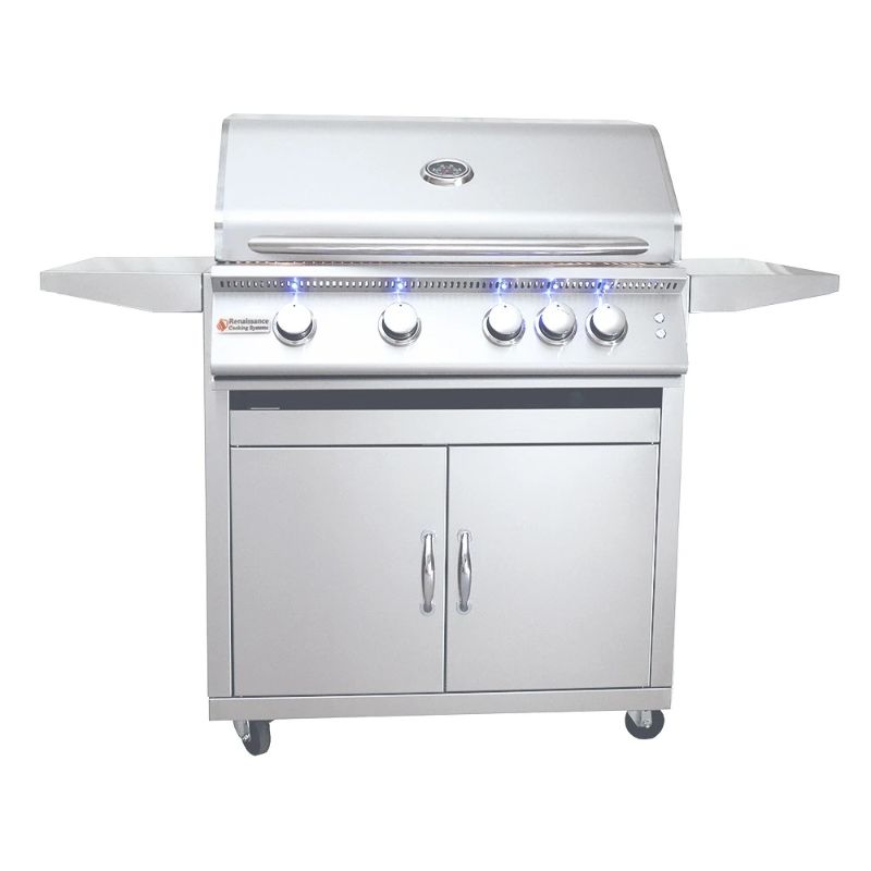 Portable cart for RCS 40" Premier Built-In Grill