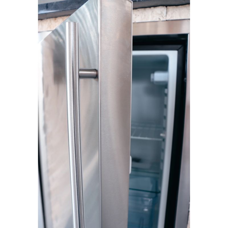  Upgrade Door Liner-Left Hinge Stainless Steel Outdoor Refrigerator 